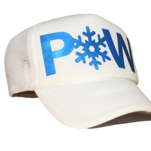 SKIð¥POW Snowâ€ïžBaseball hat ðºðžunisexAdultNEW - Picture 2 of 3